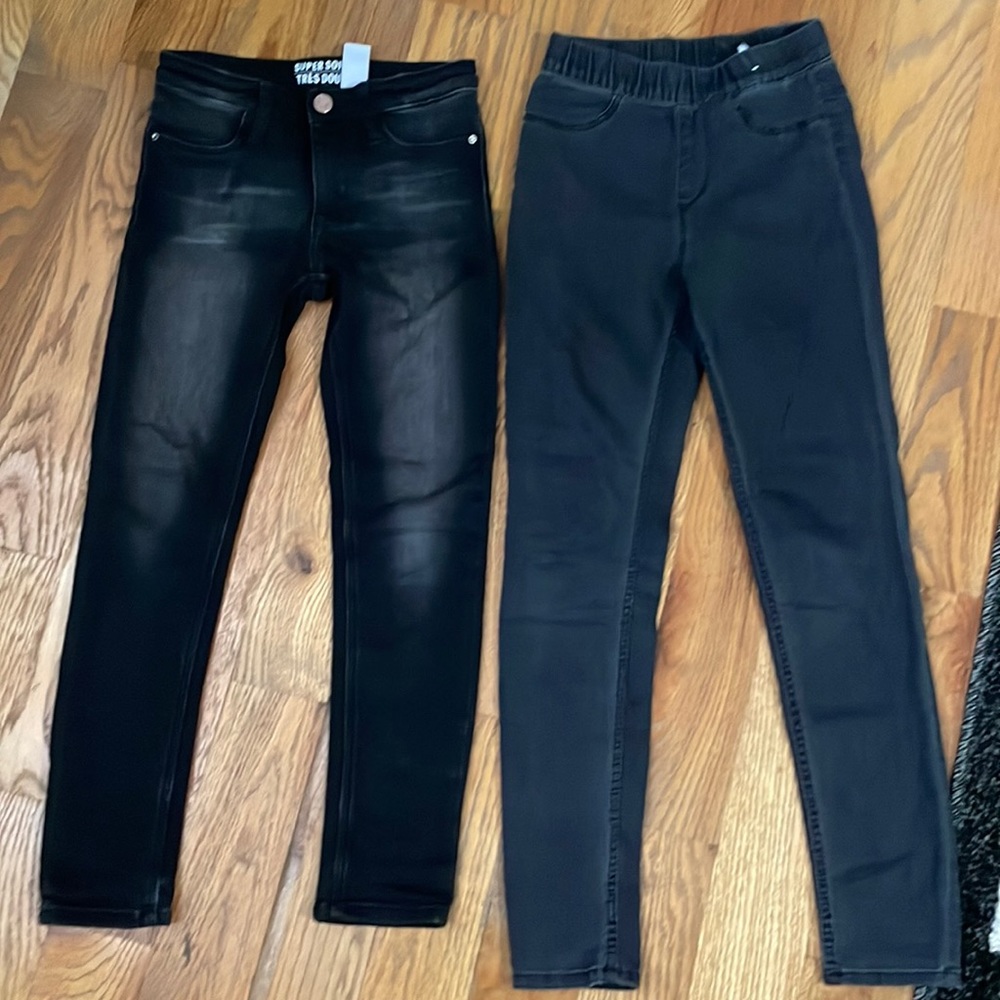 H&M girls jeans size 7-8 years, like new